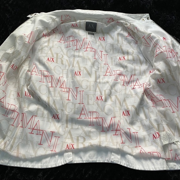ARMANI EXCHANGE Monogram Lined Vintage Jacket 🕊 - Picture 2 of 4